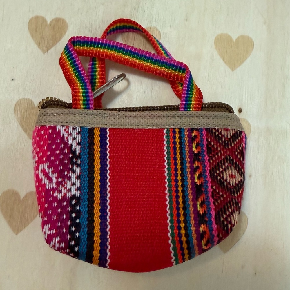 Peruvian Colorful Patterned Women's coin purse